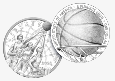 2020 Basketball Hall Of Fame Commemorative Coin Program - Basketball Hall Of Fame Commemorative Coin, HD Png Download, Free Download