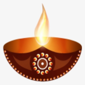 Diwali Flowers Lamp Free Picture - Prodip Png, Transparent Png - kindpng