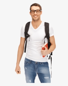 Male Student Png Image - Education Website Templates, Transparent Png, Free Download
