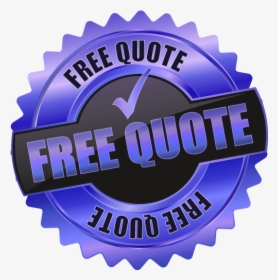 Free Quote Blue Transparent Background - Label, HD Png Download, Free Download
