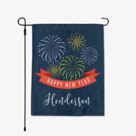 Personalized Happy New Year Fireworks Garden Happy - Proud To Be A Usmc Veteran, HD Png Download, Free Download