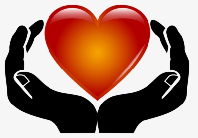 Heart In Hands Png Image - Open Hands Clip Art, Transparent Png, Free Download