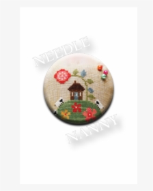 Flower On A Hill Needle Nanny By Heart In Hand Needleart - Cross-stitch, HD Png Download, Free Download
