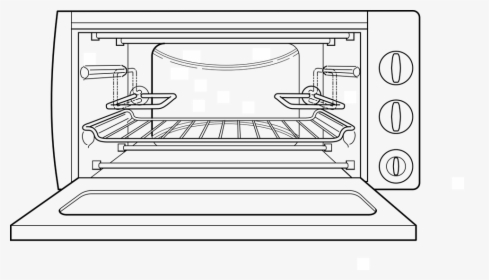 Oven Black And White, HD Png Download, Free Download