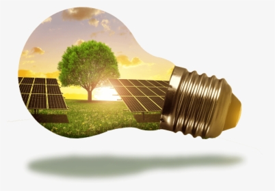 About-us - Solar Panel In Bulb, HD Png Download, Free Download