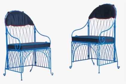 1950s Vintage Italian Metal Folding Chairs A Pair 9067, HD Png Download, Free Download