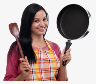 Indian Woman Kitchen Png, Transparent Png, Free Download