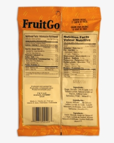 E-fruitgomango505backweb - Nutrition Facts Label, HD Png Download, Free Download