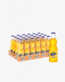 Fanta Orange Drink Glass Bottle, HD Png Download, Free Download