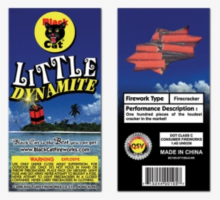 Black Cat Little Dynamite, HD Png Download, Free Download