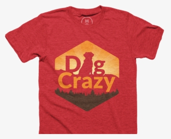 Dog Crazy Sunrise 1 0000 Tri Blend Men Tee Vintage - Big John Studd Shirt, HD Png Download, Free Download