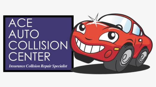 Ace Auto Collision Center - Cartoon Car, HD Png Download, Free Download