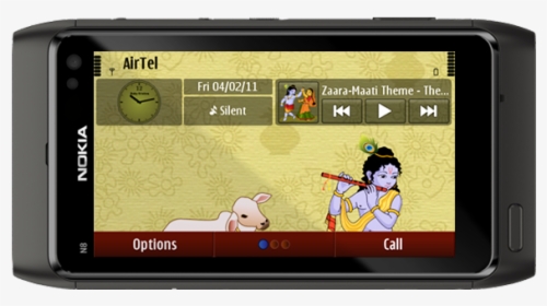 Bal Krishna Theme - Nokia N8 Dark Grey, HD Png Download, Free Download