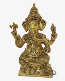Holy God Idampuri Vinayagar Statue, 4 X 13 Inch, Vgo - Indian Religious Statues, HD Png Download, Free Download