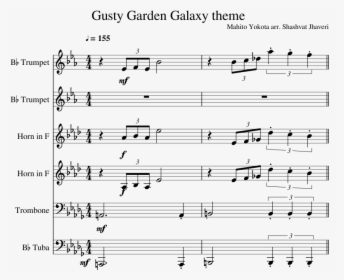 Gusty Garden Trumpet Music, HD Png Download, Free Download