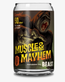 Bl 18 Muscle&mayhem Glass Front, HD Png Download, Free Download