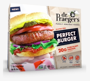 Praeger"s Perfect Burger Package - Dr Praeger Perfect Burger, HD Png Download, Free Download