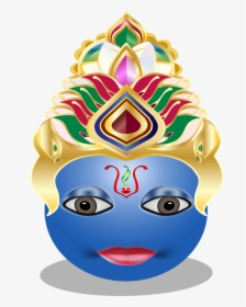 Vishnu Hindu Emoticon Free Photo - Emoji Hindu, HD Png Download, Free Download
