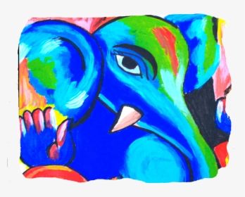 Ganesha Multi Color - Indian Elephant, HD Png Download, Free Download