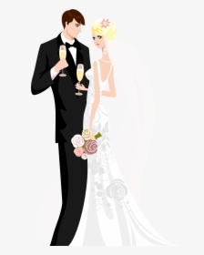 Hindu Wedding Clipart Png - People Wedding Png, Transparent Png, Free Download