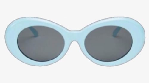 Blue Cloutgoggles Glasses Sunglasses Trendy Freetoedit - Goggles, HD Png Download, Free Download