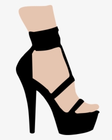 Women Shoes Clip Art - High Heel Clip Art, HD Png Download, Free Download