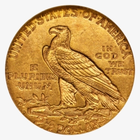 1909 Gold Indian Head, HD Png Download, Free Download