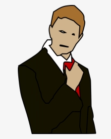 Pixabay Business Man 295169 1280 - Hombre En Esmoquin Animado Png, Transparent Png, Free Download