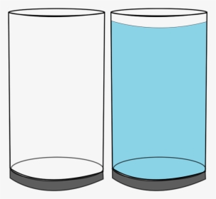 Glass Full And Empty Png, Transparent Png, Free Download