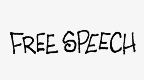 Freespeech - Calligraphy, HD Png Download, Free Download