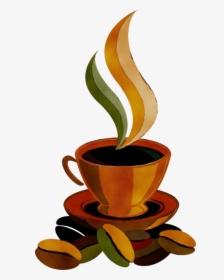 Coffee Cup Clip Art Vector Graphics - Vector Free Png Coffee, Transparent Png, Free Download
