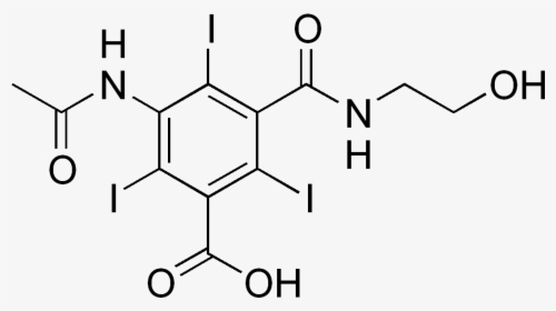 Ioxitalamic Acid - 2 4 D 2 4 Dichlorophenoxy Acetic Acid, HD Png Download, Free Download