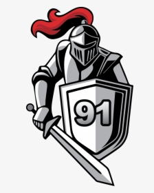 Rousseau Mcclellan School - Knight With A Shield, HD Png Download, Free Download