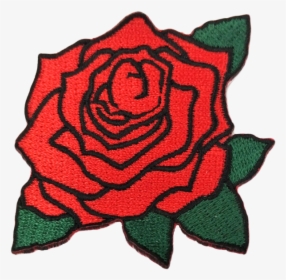 Red Rose Sticker Png Tumblr Freetoedit - Roses Embroidery Png, Transparent Png, Free Download