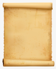 Paper Scroll Computer File - Brown Paper Roll Background, HD Png Download, Free Download