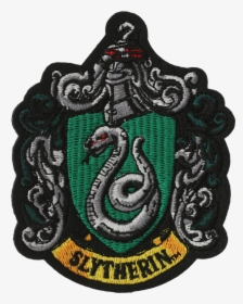 Slytherin Crest Embroidered Patch001 V=1533025161 - Harry Potter Slytherin Badge, HD Png Download, Free Download