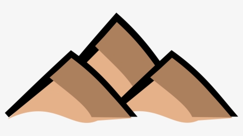 Small Map Mountains Clipart - Map Symbol For Mountains, HD Png Download, Free Download