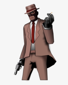 Spy Png - Team Fortress 2 Drawing Spy, Transparent Png, Free Download