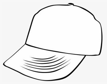 Cap Clipart Black And White, HD Png Download, Free Download