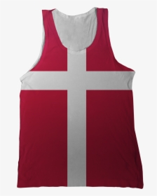Denmark Flag Tank Top - Vest, HD Png Download, Free Download