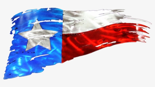 Texas Flag Png - Tattered Texas Flag Decal, Transparent Png, Free Download