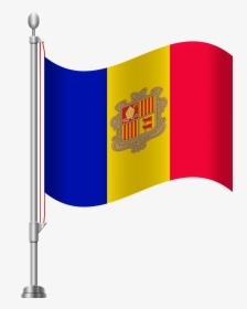 Andorra Flag Png Clip Art , Transparent Cartoons - Andorra Flag Transparent Background, Png Download, Free Download