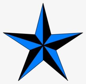 Blue & Black Texas Star Svg Clip Arts, HD Png Download, Free Download