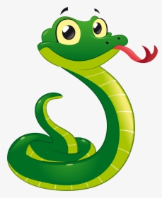 Transparent Add Clipart - Clipart Green Snake Cartoon Png, Png Download, Free Download