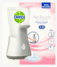 Dettol No Touch Antibacterial Hand Wash With E45 Softness - Dettol No Touch Handwash, HD Png Download, Free Download