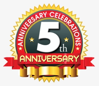 5th Anniversary Logo Png, Transparent Png, Free Download