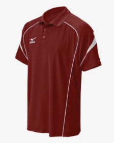 Mizuno Men"s Piped Team Polo - Polo Shirt, HD Png Download, Free Download