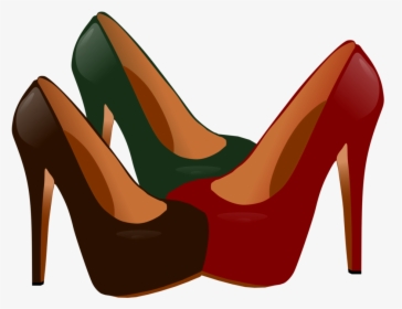 Footwear,basic Pump,high Heeled Footwear - Sepatu Wanita Vektor, HD Png Download, Free Download