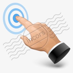 Hand Touch Icon Free Png, Transparent Png, Free Download