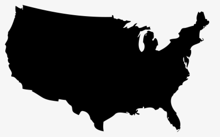 Texas Silhouette Vector Map Clip Art - Usa Silhouette Vector, HD Png Download, Free Download